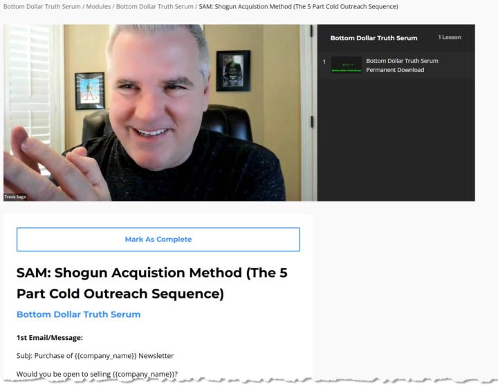 S.A.M. - The Shogun Acquisition Method