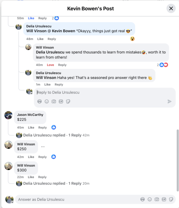 My First Auction - Live now :D