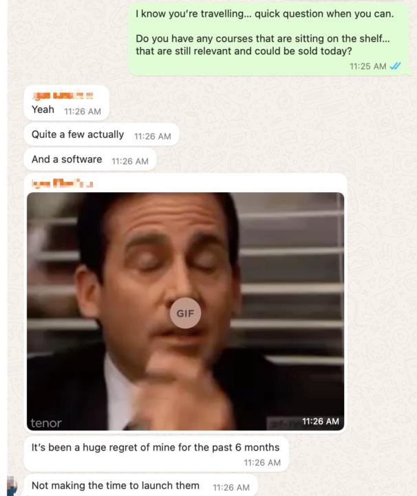 Timely for Today's "Big Money in Old Courses" Call