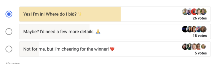 CDOD: 1st Pre-auction post a success!?