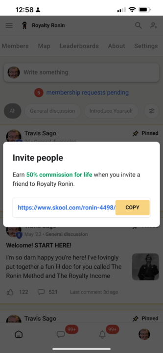 💥 Earn 50% ($150 per month) commish for life