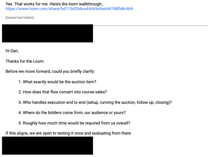 CDOD: REPLY! Lots of questions to answer