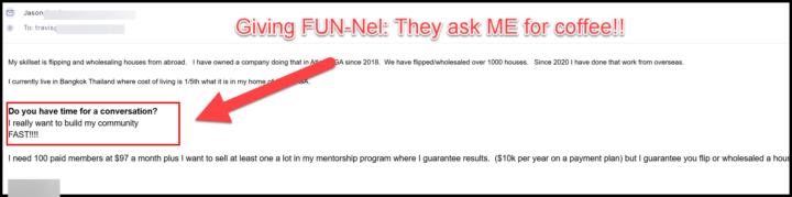 They are ASKING ME for Coffee Dates! 