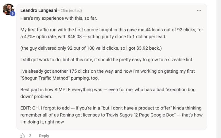 Shogun Leandro plants a Money Tree!