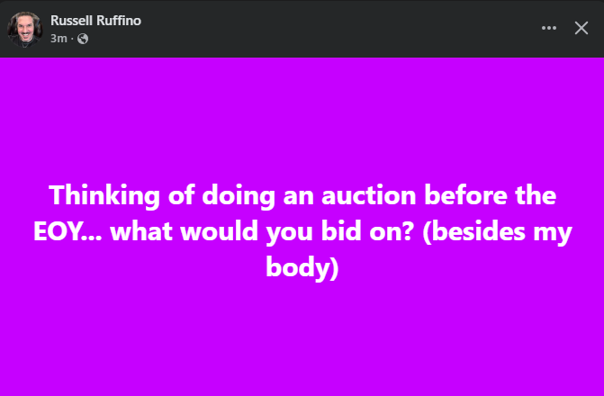 Might be on to something with these auctions...