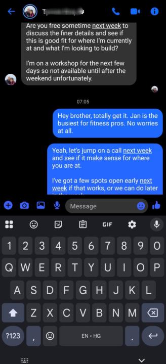 CDOD: A coffee date and a lead