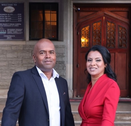 Susan and Tiju Mathew