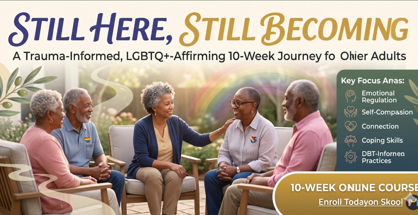 STILL HERE, STILL BECOMING :AGING WHILE GAY