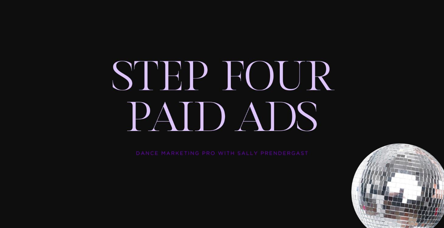Step 4: Paid Ads