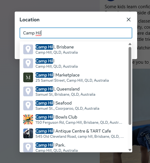 Meta Posts - Locations