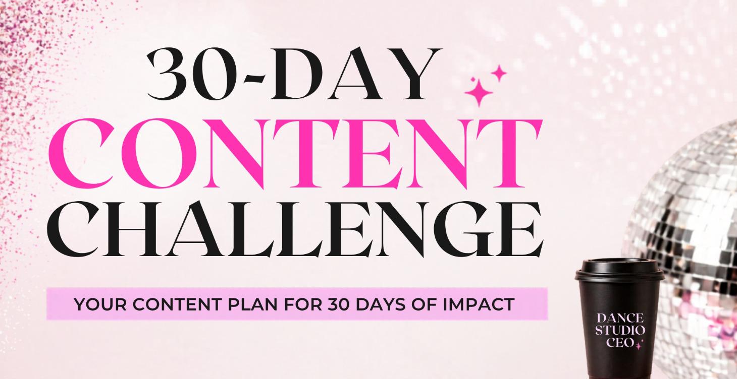 30-Day Social Media Content Challenge