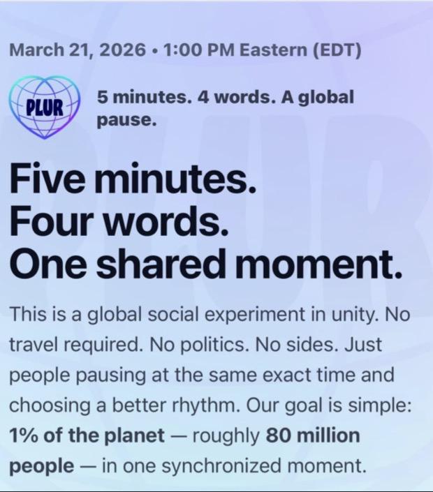 Be Part of Something Big Today