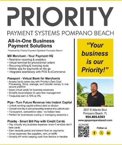 Merchant accounts in all 50 states since 2003