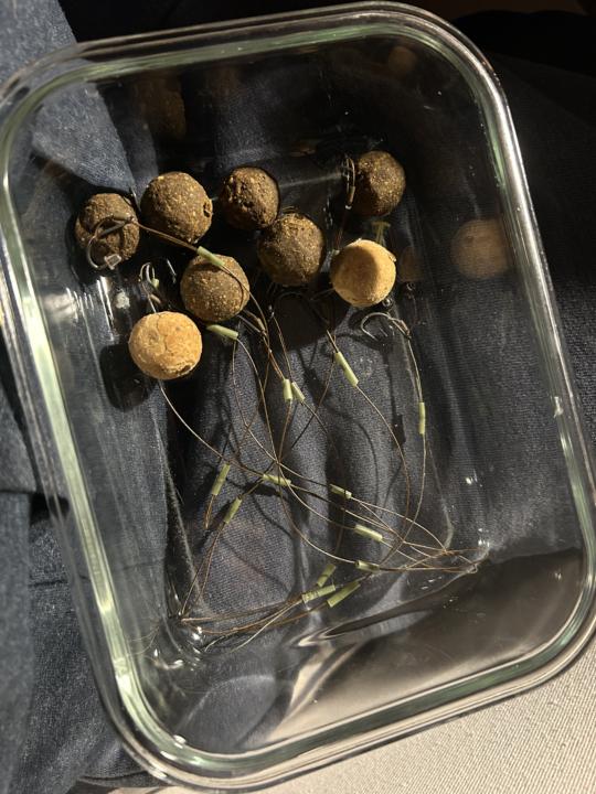 Baited rig container 😂