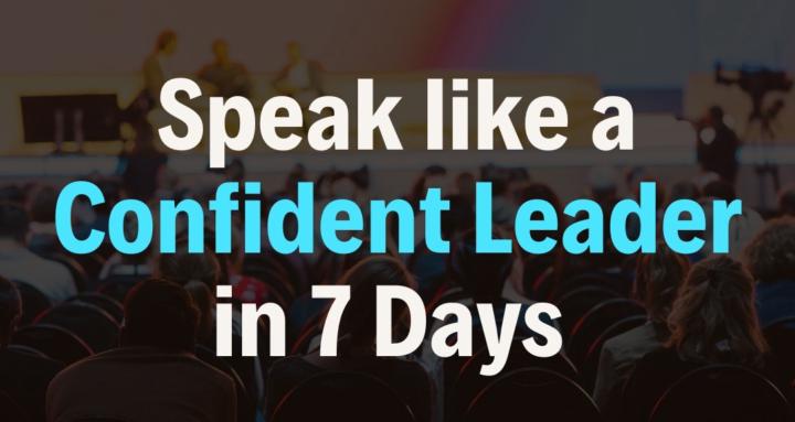 Speak Like a Confident Leader