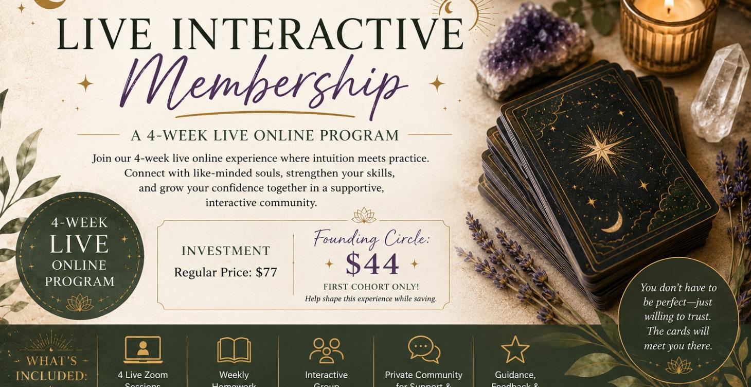 Live Interactive Intuitive Tarot