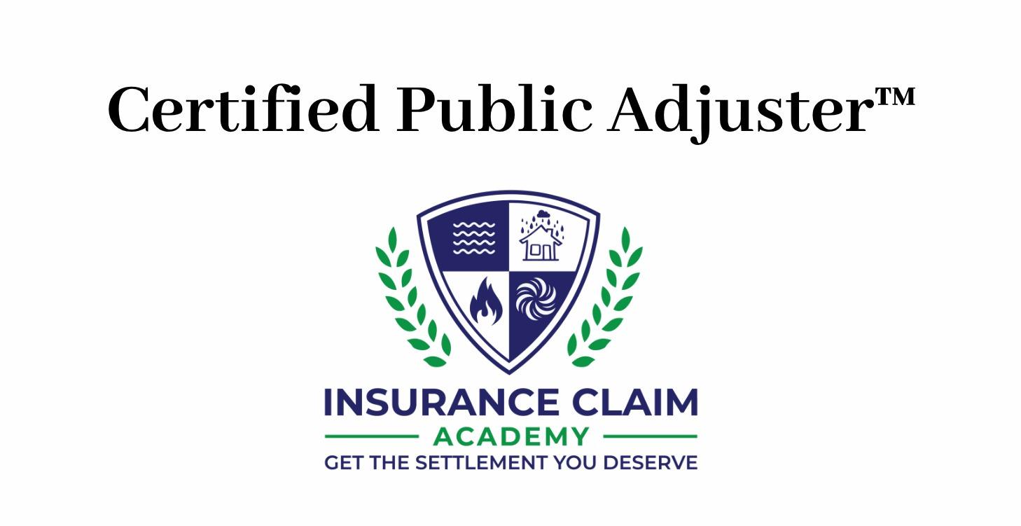 Public Adjuster Certification