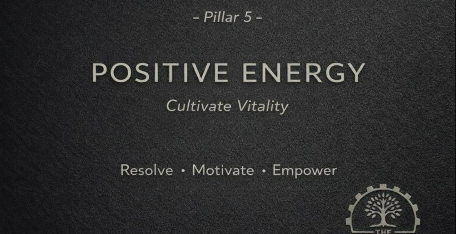 Pillar Five: Positive energy