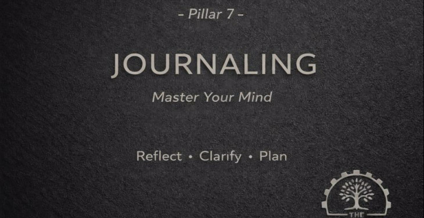 Pillar Seven - Journaling