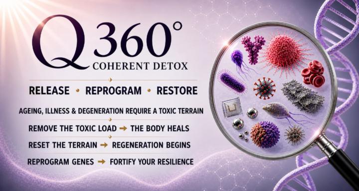 Q360°Coherent Detox+Gene Reset