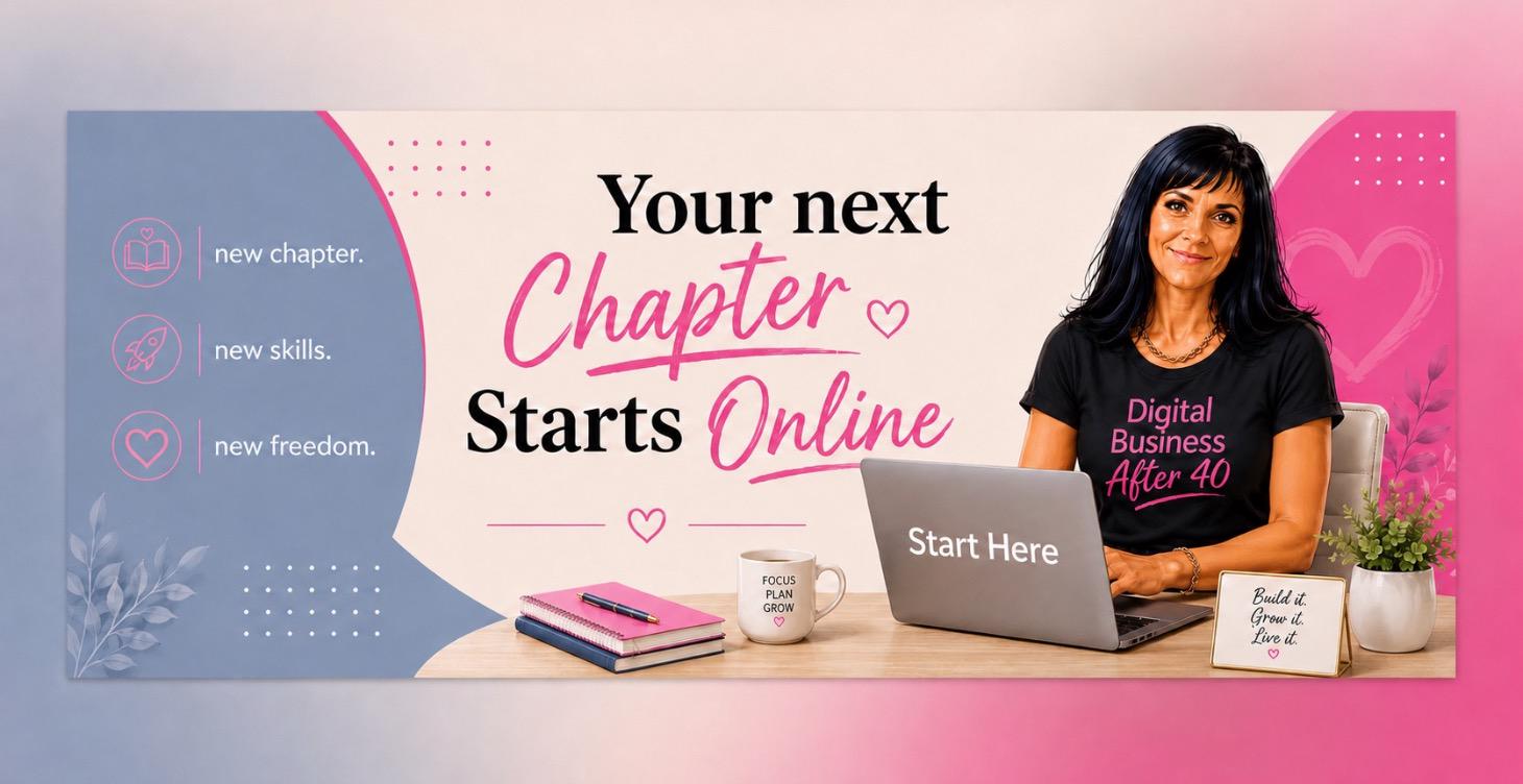 Your Next Chapter Starts Online