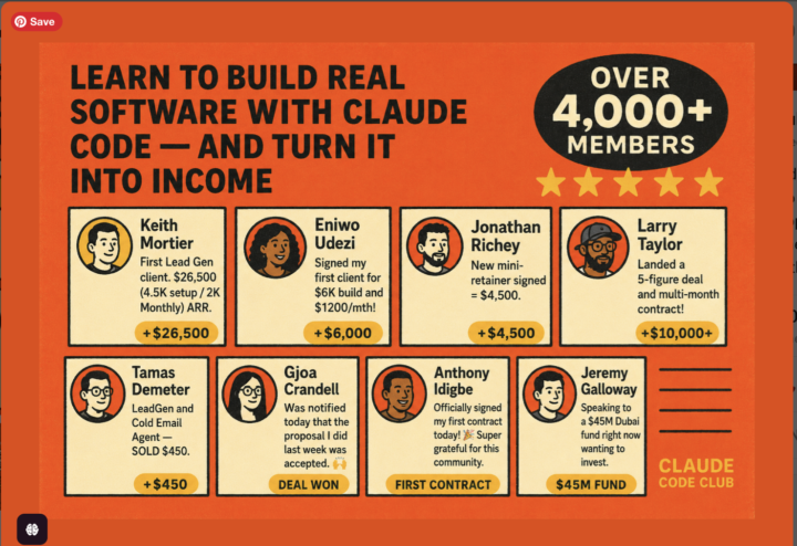 🌊Claude Code Club just hit $5K MRR in two weeks and #4 trending in Tech