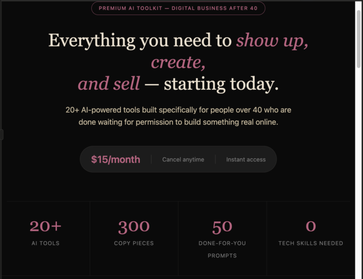 Here is everything in the premium module.