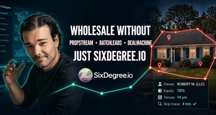 SixDegree.io — RE Data & Leads