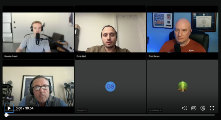 🎥 Weekly Q&A Call Recording!