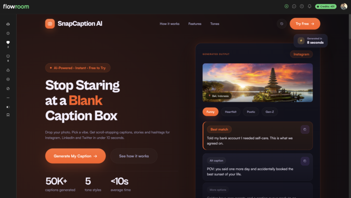 Just shipped my AI app for the Flowroom contest 🎉