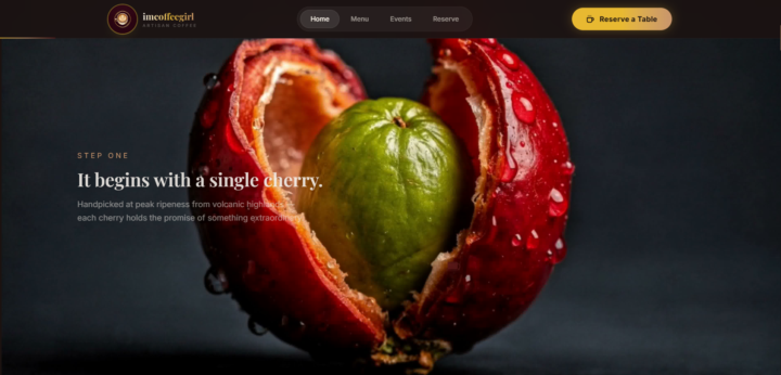 Roast my landing page (coffee pun intended) ☕