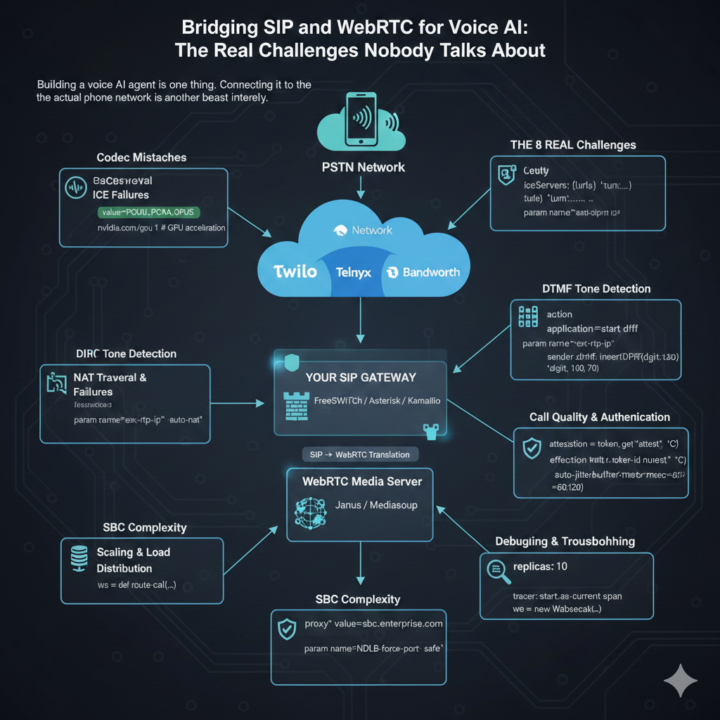 Honestly, bridging SIP trunks with WebRTC has been a nightmare
