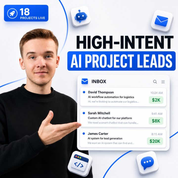🚨 New: Get Access To High-Intent AI Project Leads!