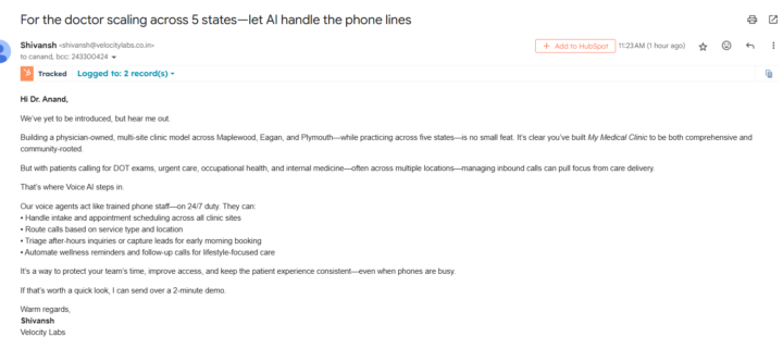 COLD-EMAIL MASTERS, would you please review this? 