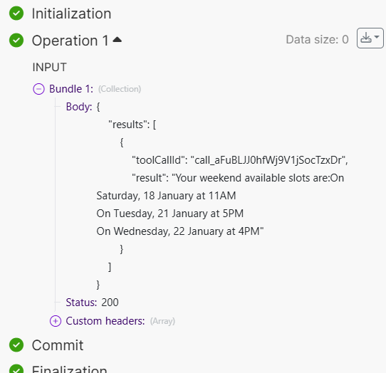 Troubling to fetch the webhook response with VAPI AI