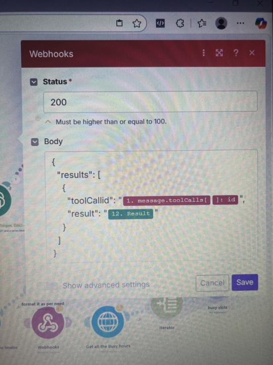Hey guys — need a hand with something in Make.com & VAPI.