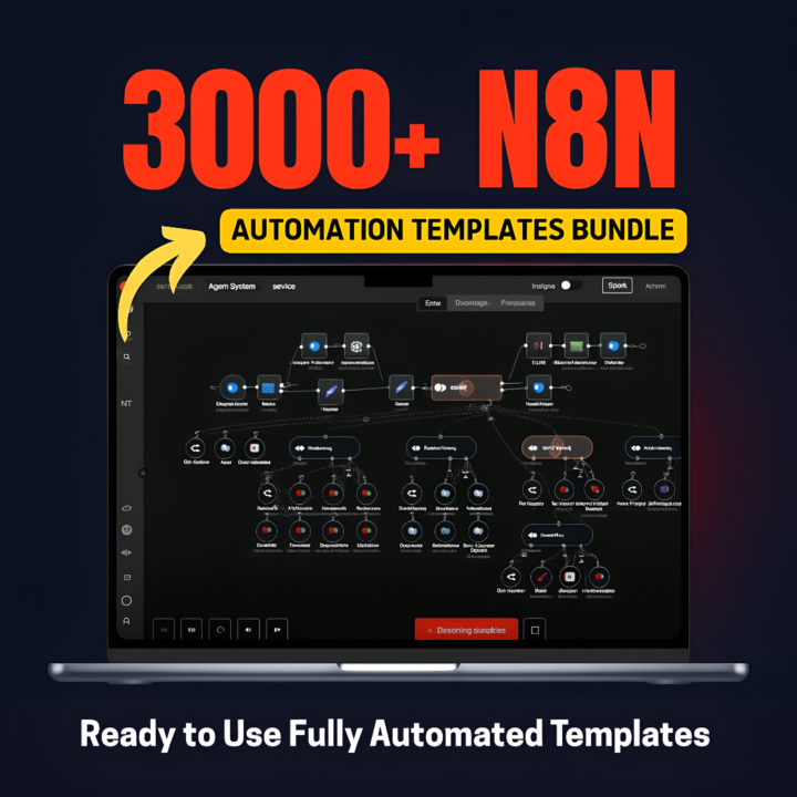 ⚡ The Ultimate n8n Automation Bundle (3000+ Workflows) 🚀