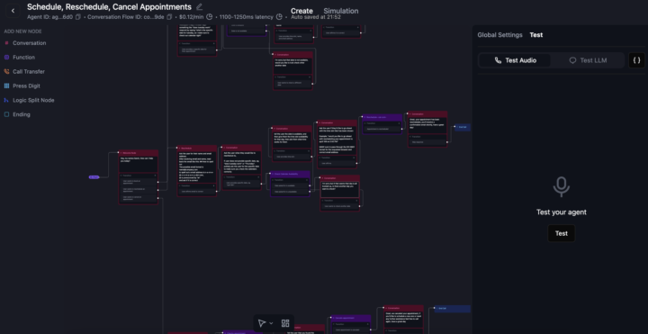 Retell + Make.com Booking AI Voice Agent