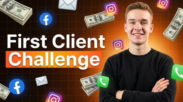 🚀14-Day First Client Challenge (Just Started!)
