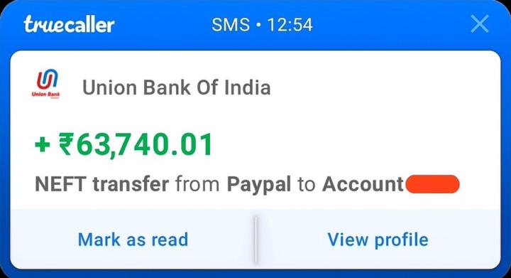 My life's first business payment just hit my bank