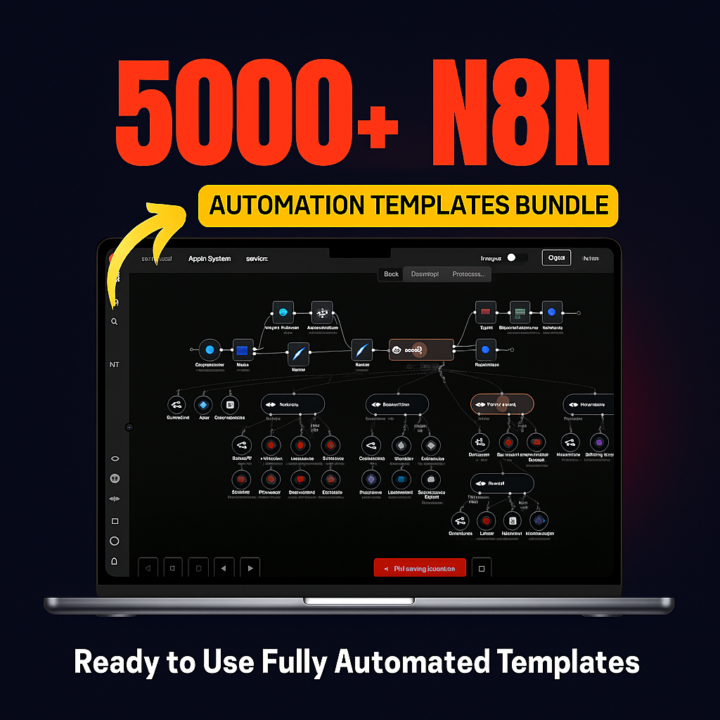 ⚡I have prepared a 5000+ n8n Automation Templates bundle