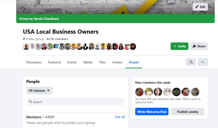 Need help regarding my FB Group