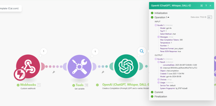 Make.com Booking Check availability template bugged