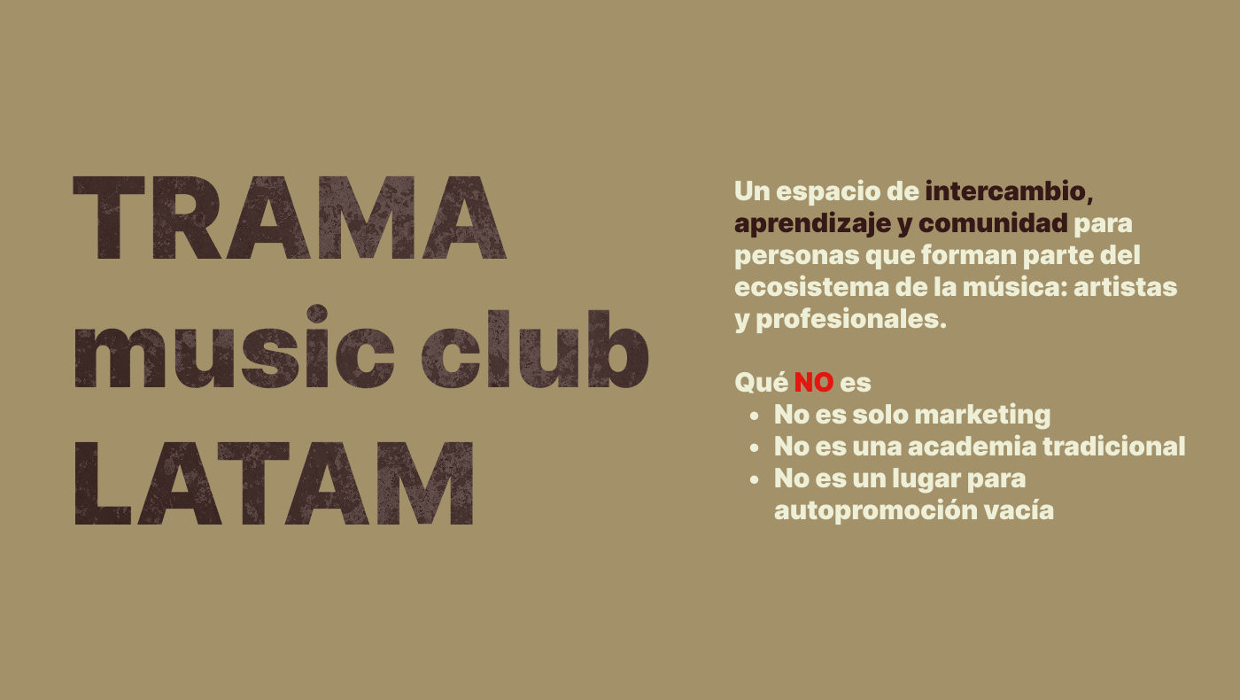 TRAMA Music Club LATAM
