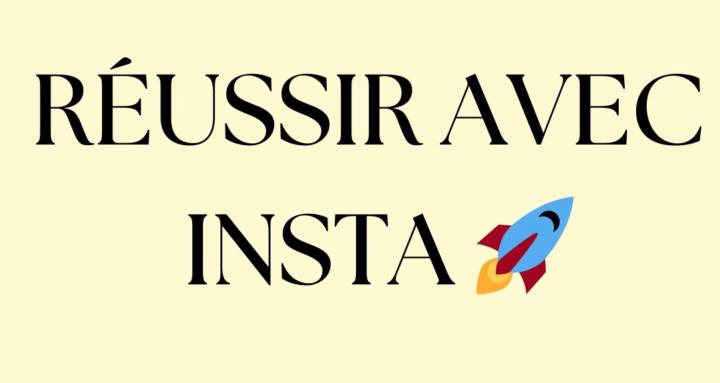 Réussir av Insta-La commu MDR