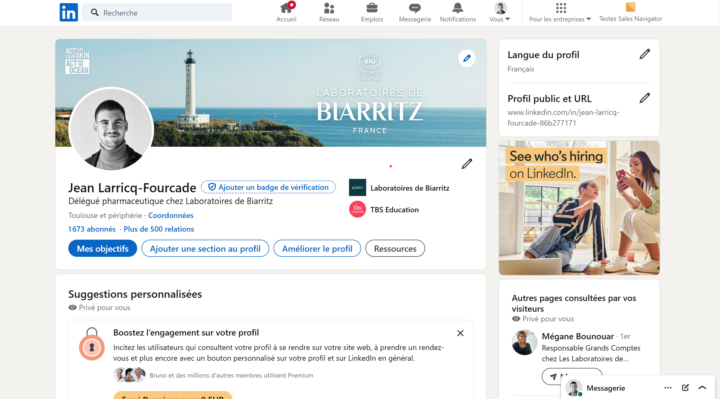 MON PROFIL IRRESISTIBLE 