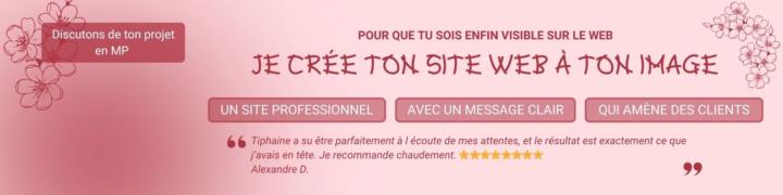 Petite modification de ma bannière et de mon titre