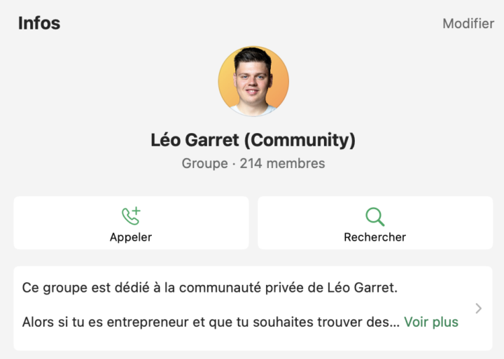 Rejoignez mon canal WhatsApp privé ⚡️