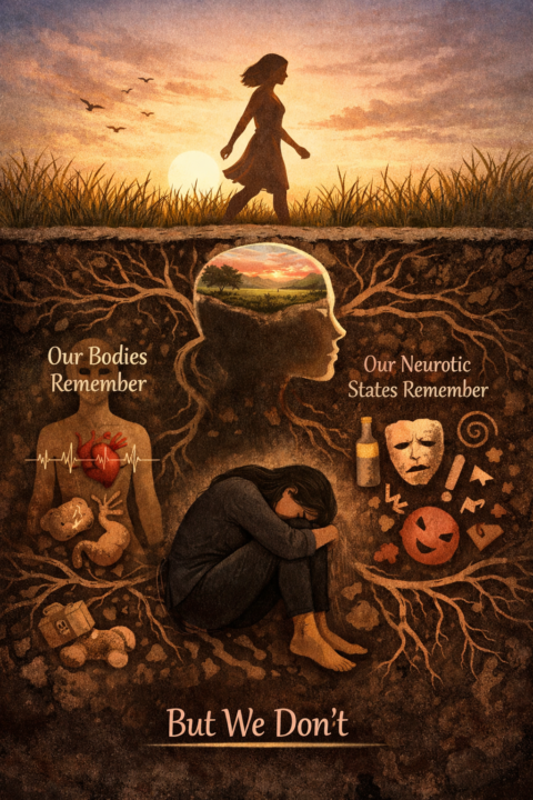 We bury things so deep we no longer remember there was anything to bury