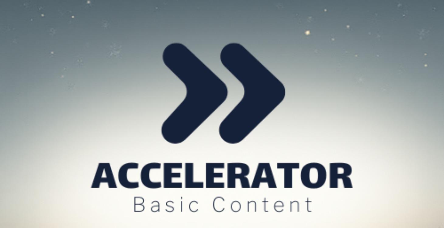 Basic Content Accelerator